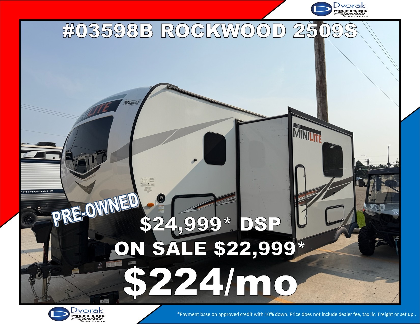2022 Forest-River Rockwood 2509S