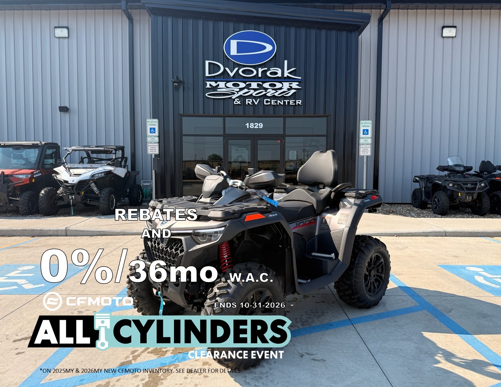 2026 CFMOTO CForce 1000 Touring