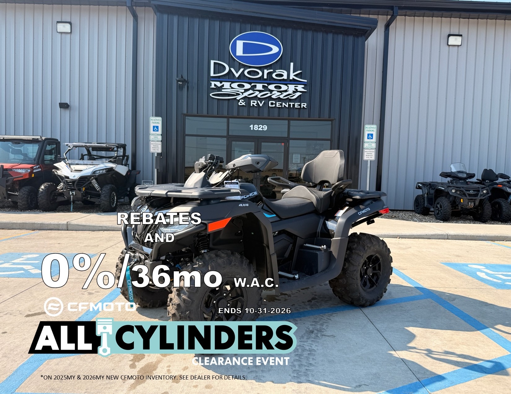2026 CFMOTO CForce 800 Touring