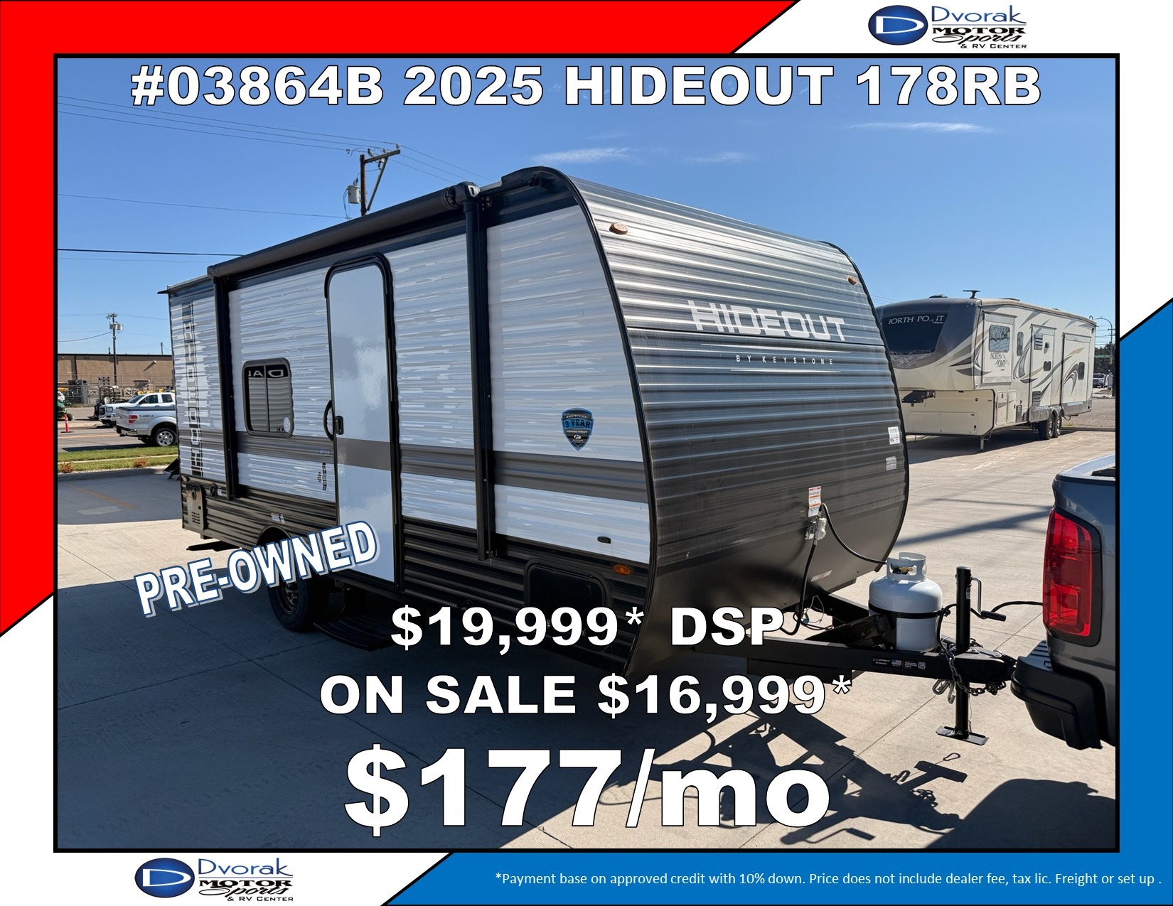 2025 Keystone-RV Hideout 178RB