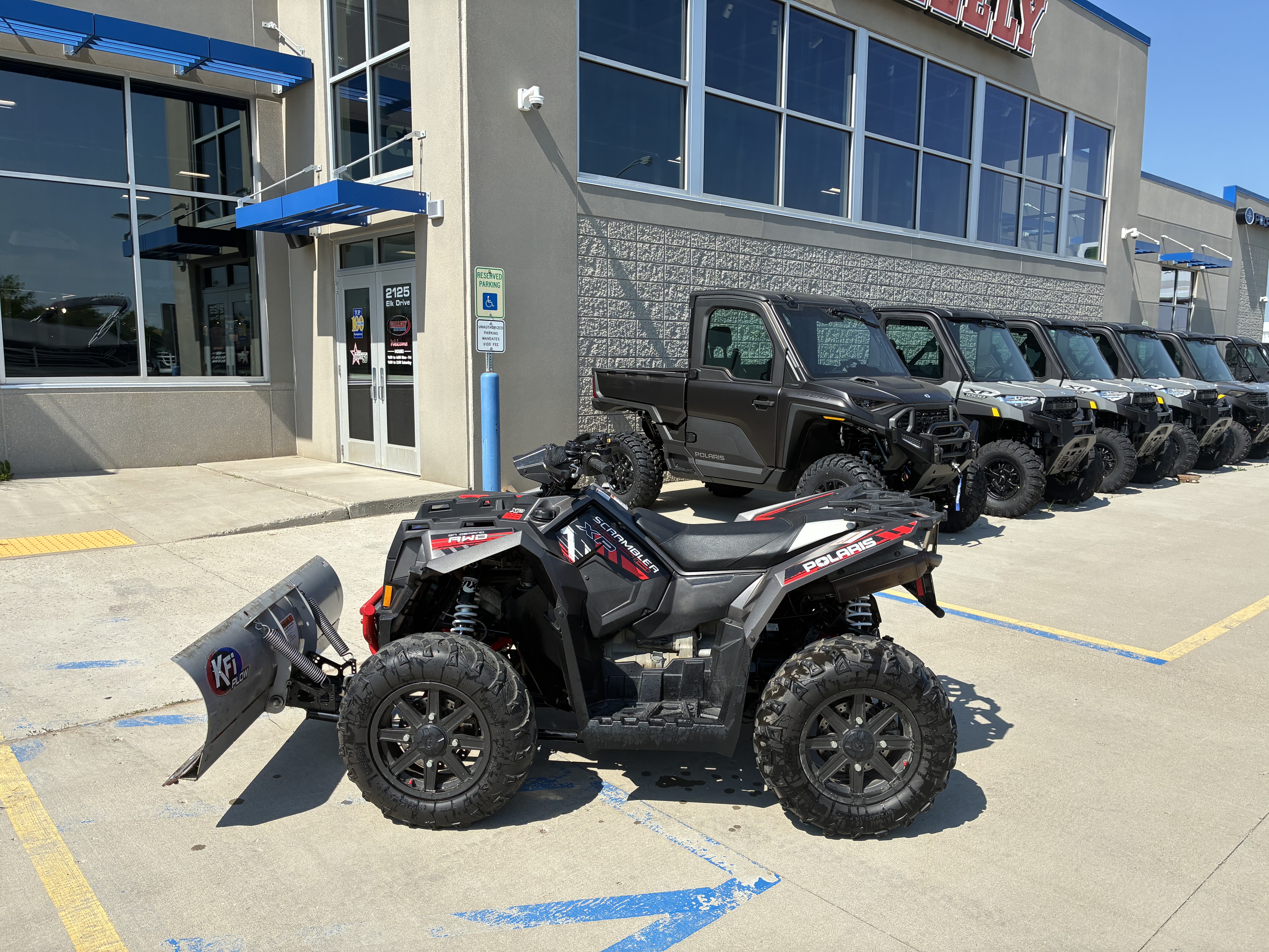 2016 Polaris SCRAMBLER XP 1000 - Titanium Matte Red